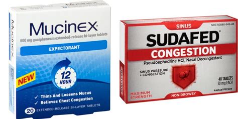 Mucinex With Sudafed