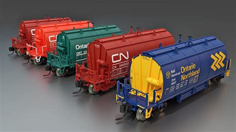 N Scale Train Cars