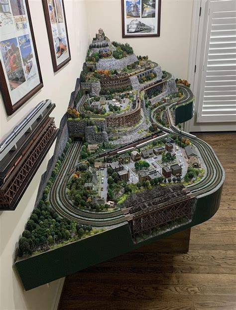 N Scale Train Track
