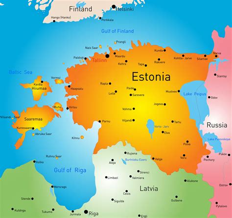 Neighbors Of Estonia