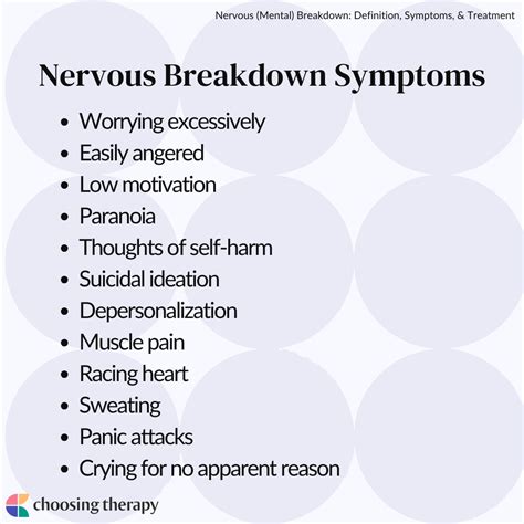 Nervous Breakdown Therapy
