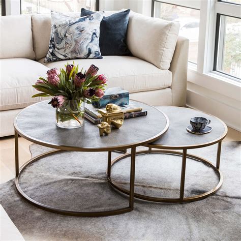 Nest Of Coffee Tables Round
