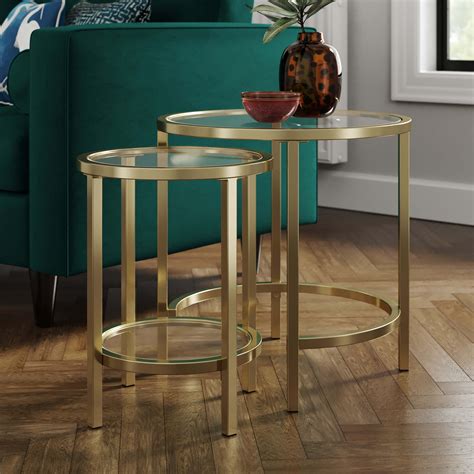 Nest Of Gold Tables