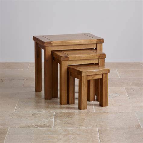 Nest Of Tables Oak