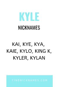 Nicknames For Kyle