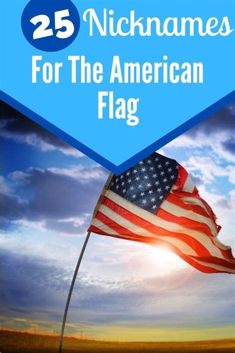 Nicknames For The American Flag