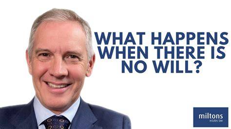 No Will What Happens