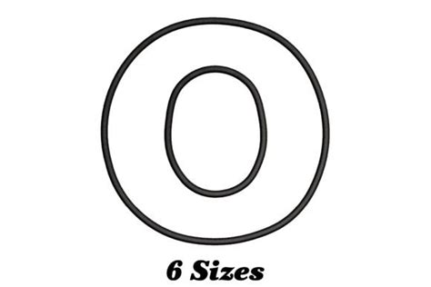 O Alphabet Outline