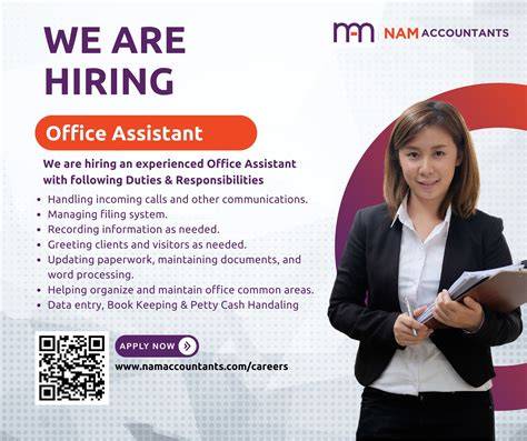 Office Assistant Vacancies