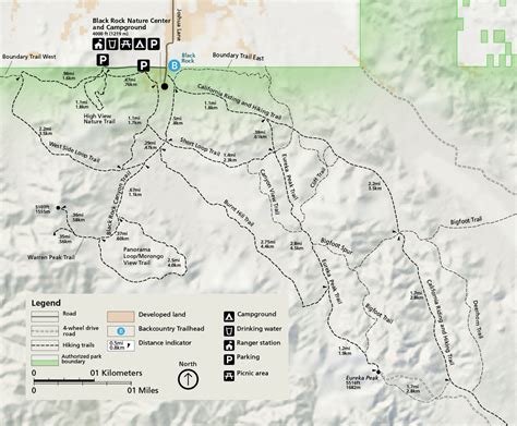 Offline Map Of Joshua Tree National Park