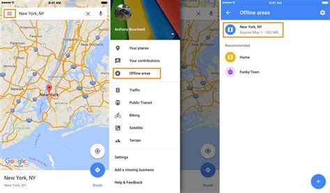 Offline Map On Google Maps