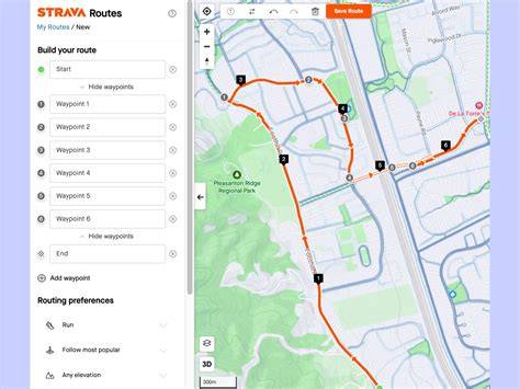 Offline Map Strava