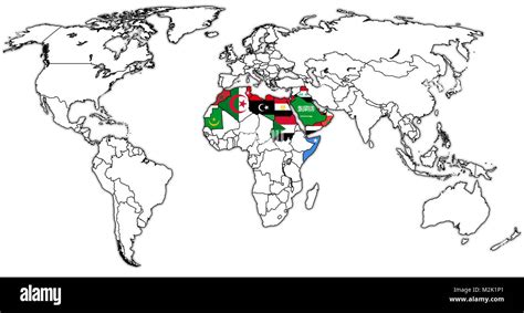 Old Arab Map Of The World