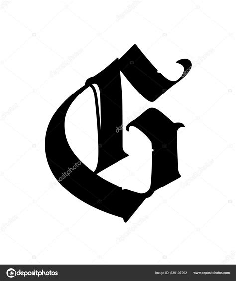 Old English Font G