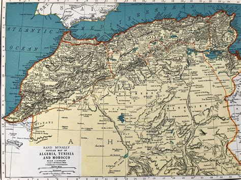 Oldest Map Of Algeria