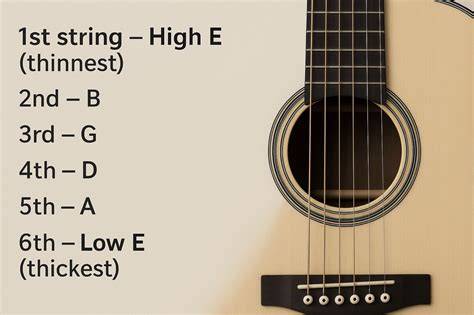 Order Of Guitar Strings