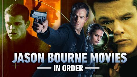 Order Of Jason Bourne Movies