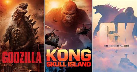 Order Of Kong And Godzilla Movies