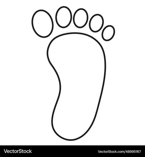 Outline Of Footprint