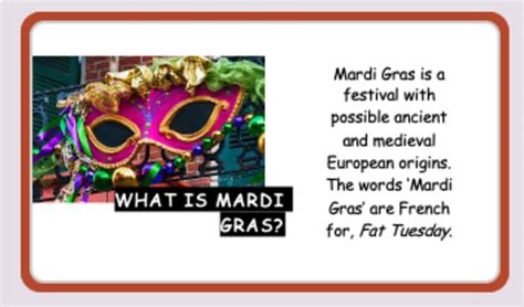 Outline Of Mardi Gras History And Traditions