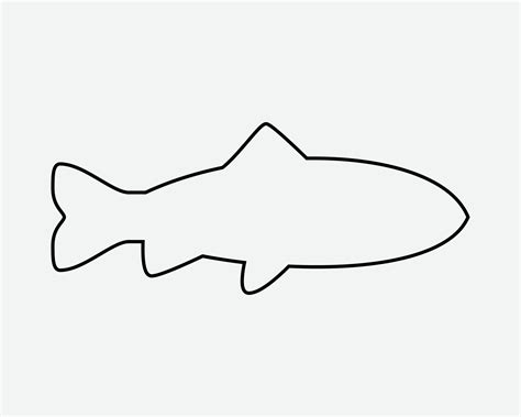 Outline Of Quoy Fish