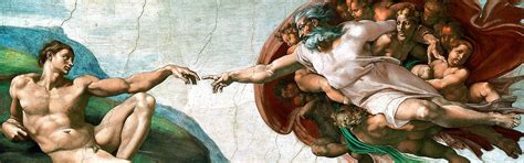 Painting Of Adam And God