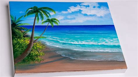 Painting Of Beach