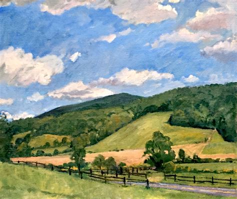 Painting Of Hills