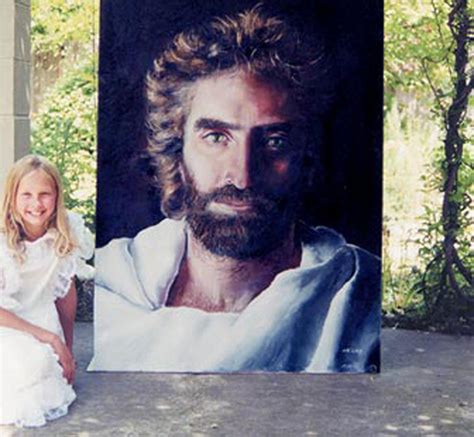 Painting Of Jesus From Little Girl