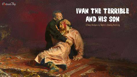 Painting Of Man Holding Dead Son
