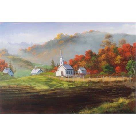 Painting Of New England In The Fall