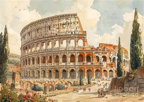 Painting Of Rome