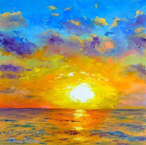 Painting Of Sun