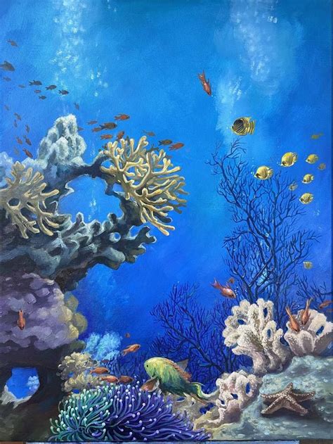Painting Of Under The Sea