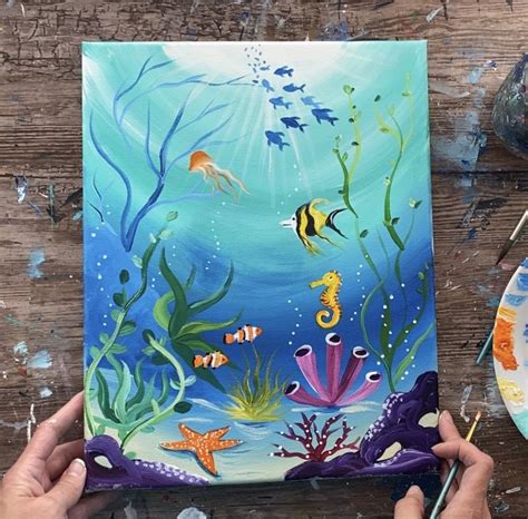 Painting Of Underwater