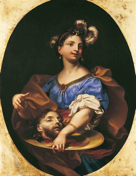 Painting Of Woman Holding Man's Head