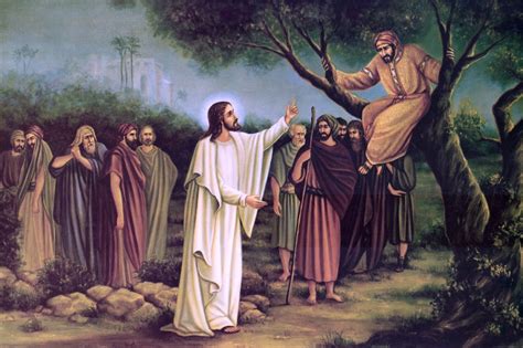 Painting Of Zacchaeus