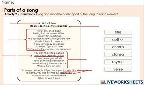 Parts Of A Song