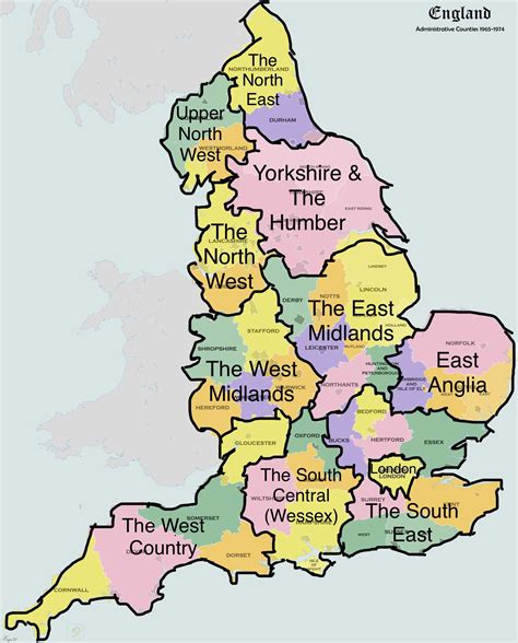 Parts Of England