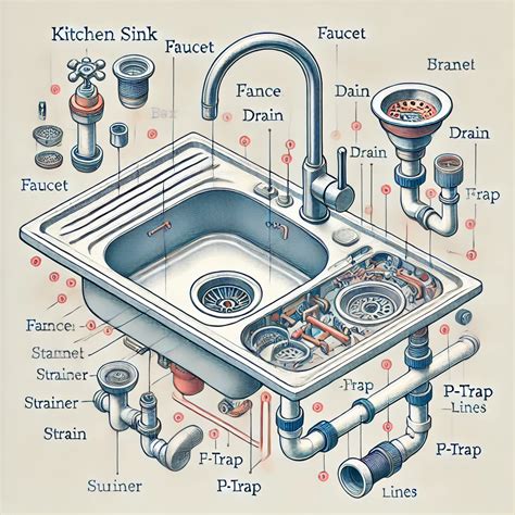 Parts Of Kitchen Sink