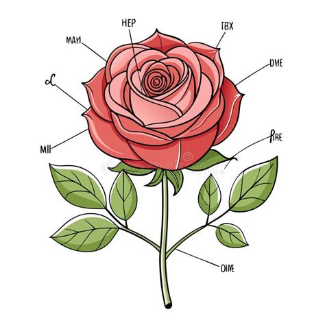 Parts Of Roses