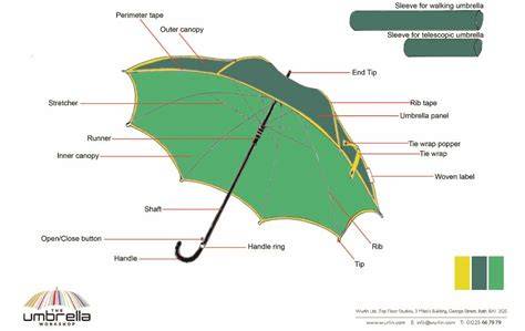 Parts Of Umbrella
