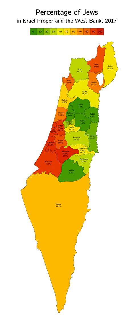 Percentage Of Jews In Israel