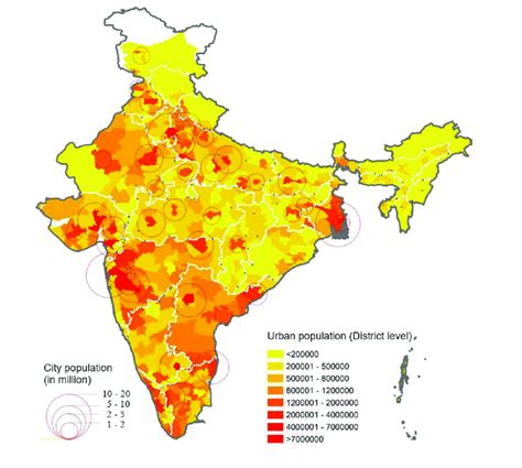 Percentage Of Urban Population In India