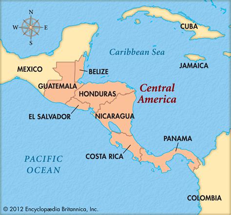 Peta Central America