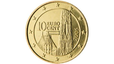 Pièce De 10 Centimes D'Euro Rare