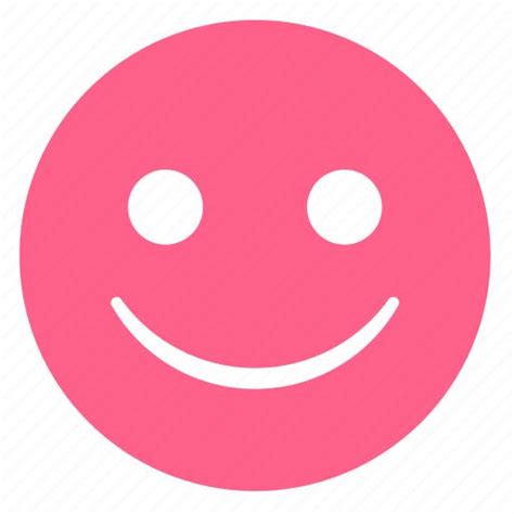 Pink Smile Emoji