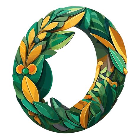 Poutring Into Letter O Illustration