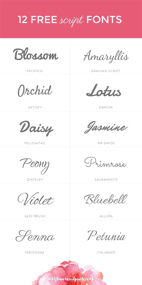 Pretty Script Font Free
