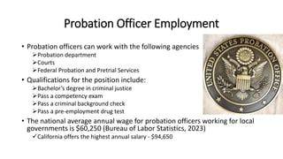 Probation Officer Wage